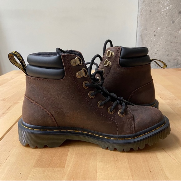 Dr Martens Shoes Dr Martens Faora Leather Lace Up Boot Us 6 Poshmark